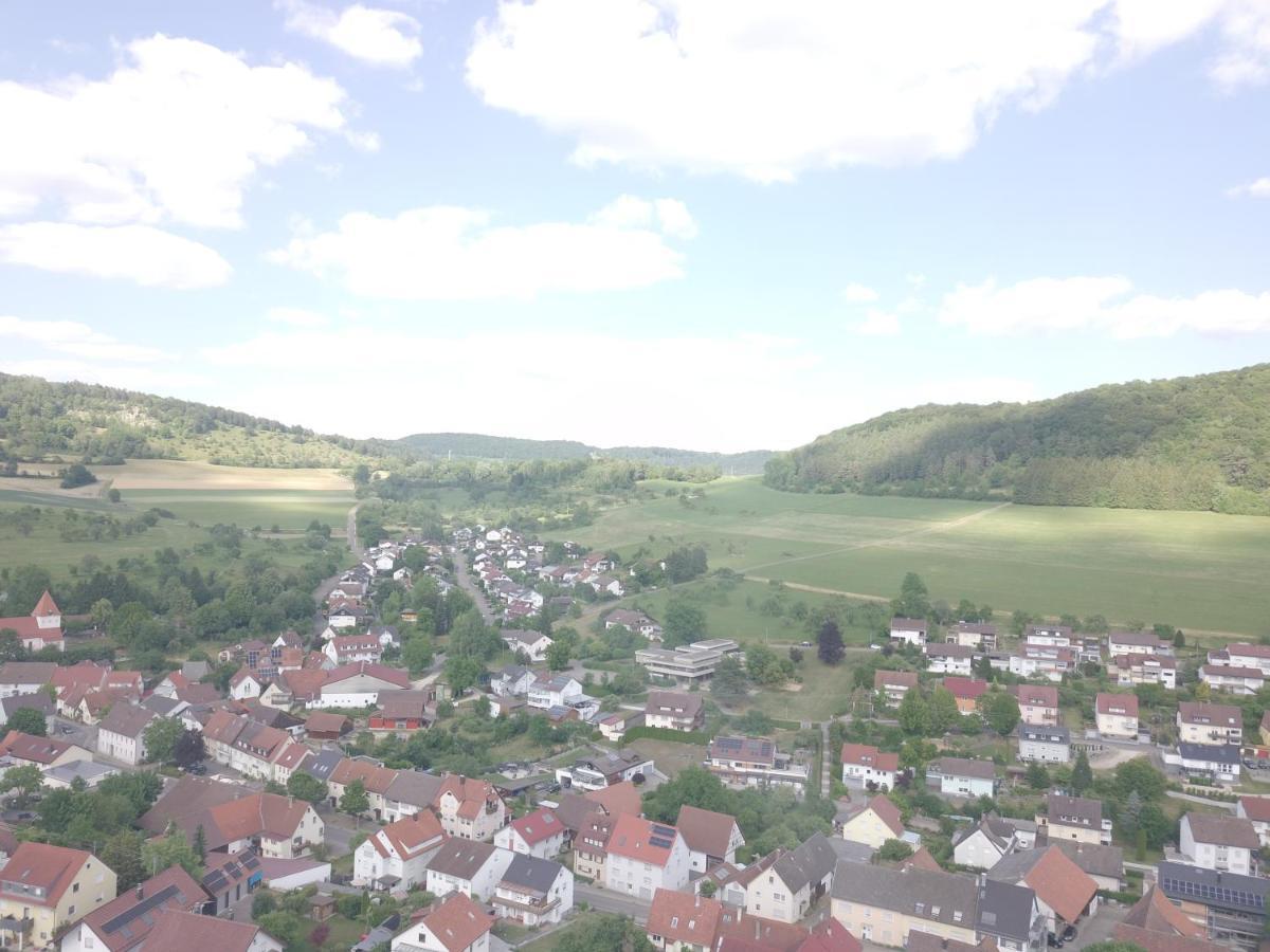 Ferienwohnung Mueller'S Talblick Deggingen Exterior foto